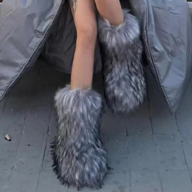 furry boots