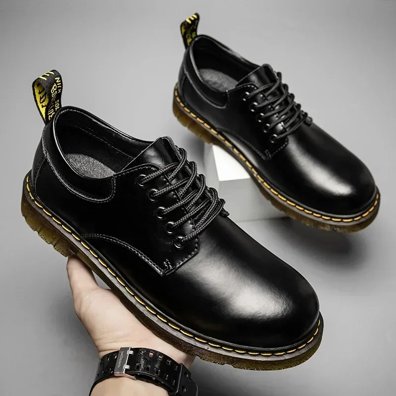 shrink leather shoes