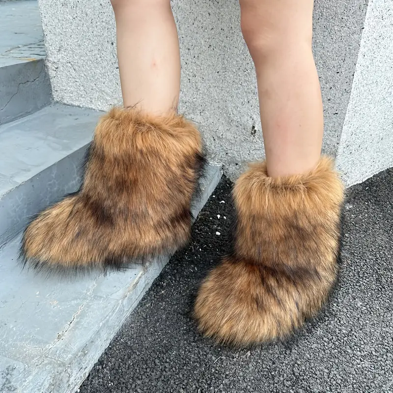 furry boots