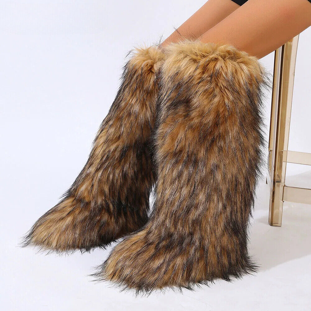 furry boots