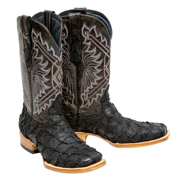 fish skin boots